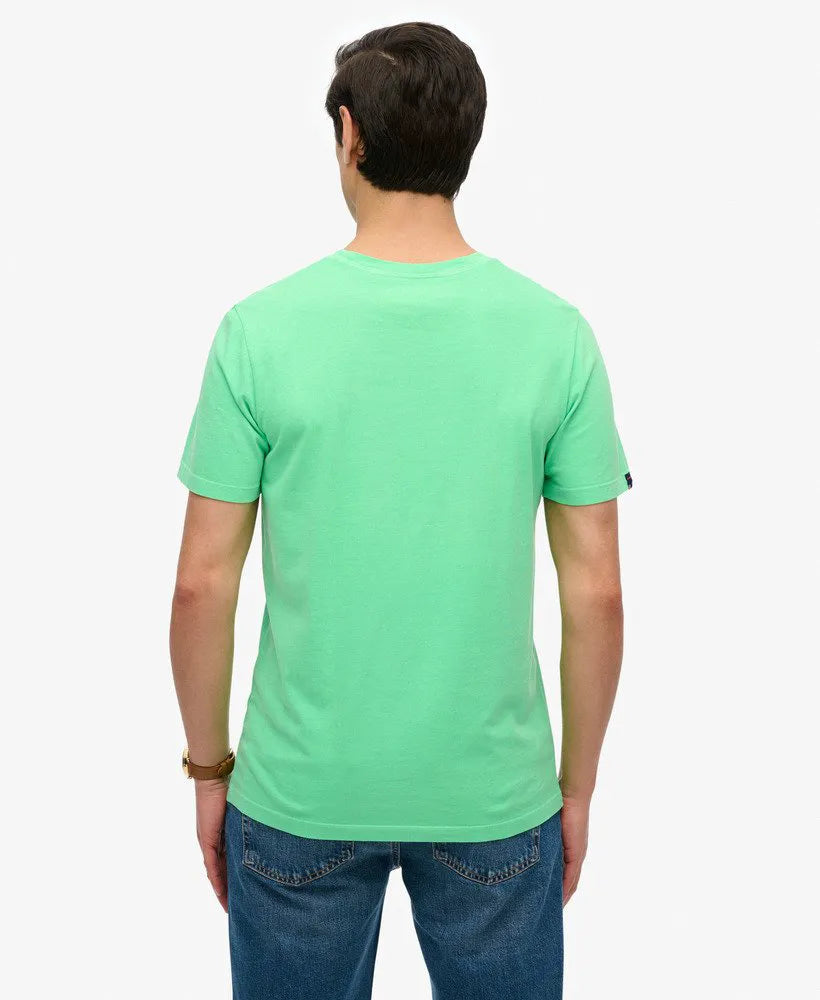 Washed Dry Fluro Lime