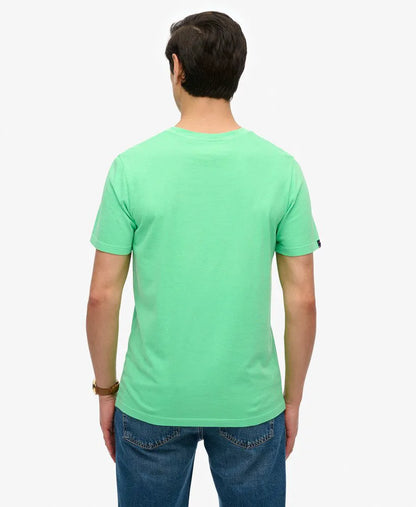 Washed Dry Fluro Lime