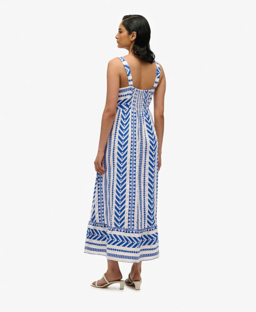 Statement Tiered Maxi Dress