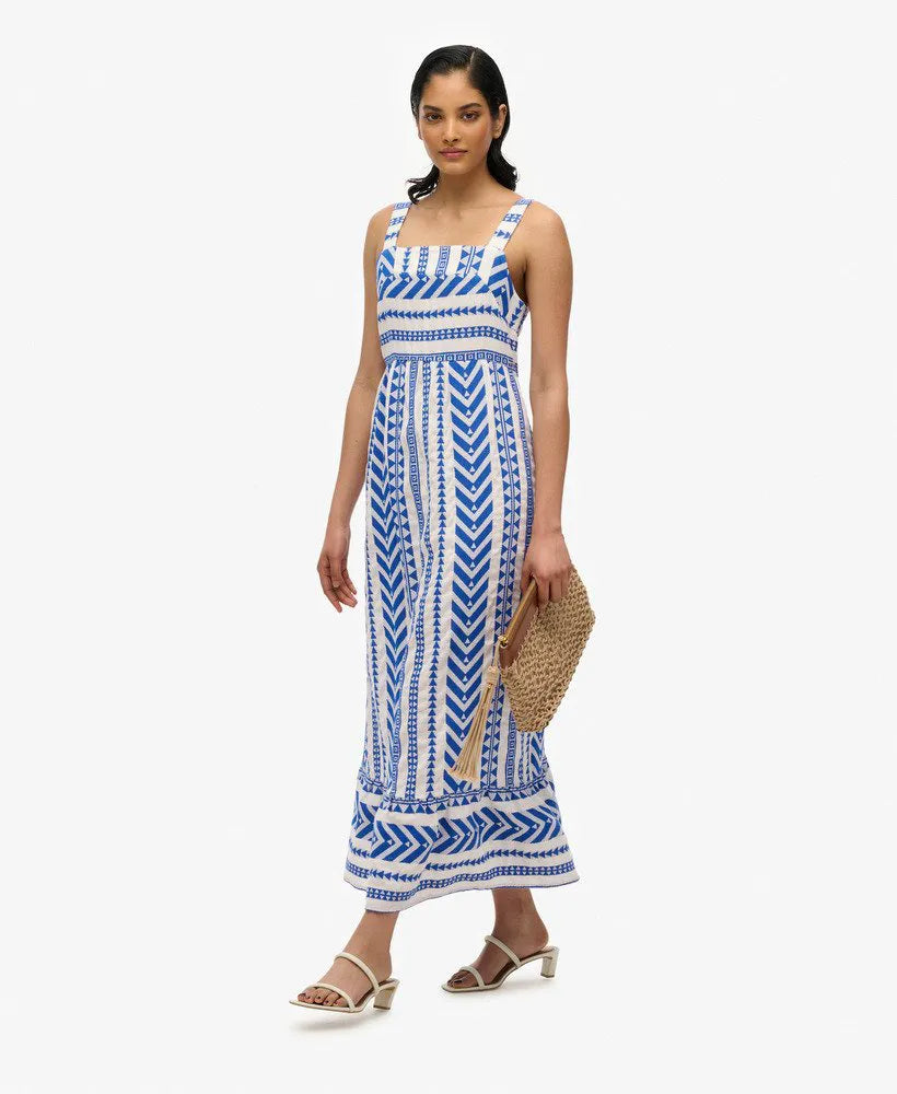 Statement Tiered Maxi Dress