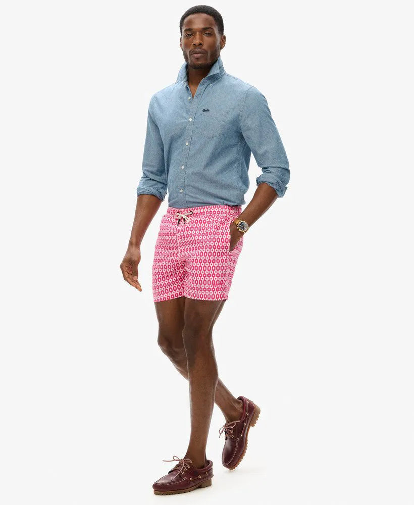Pink Geo Print