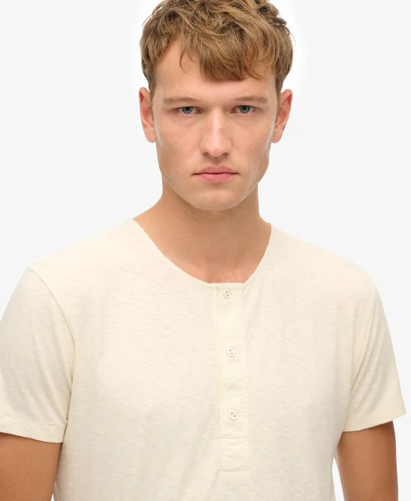 The Merchant Store - Short Sleeve Henley Top