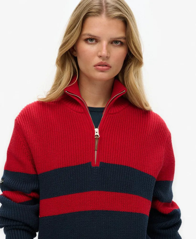 NAVY/RED