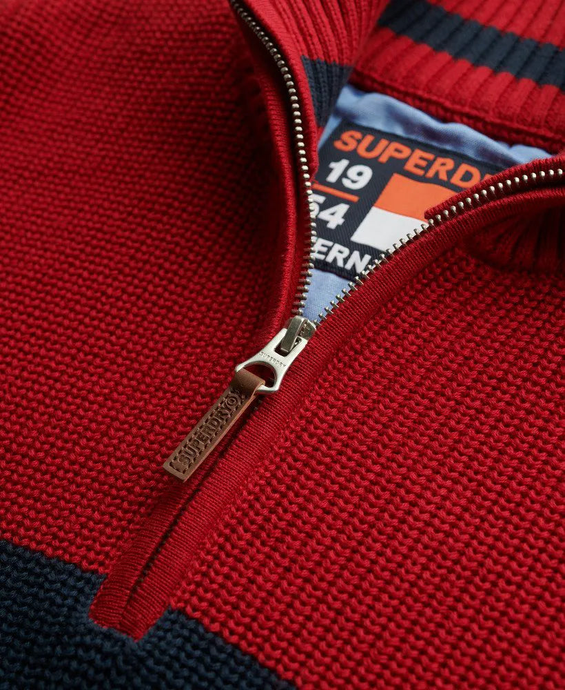 NAVY/RED