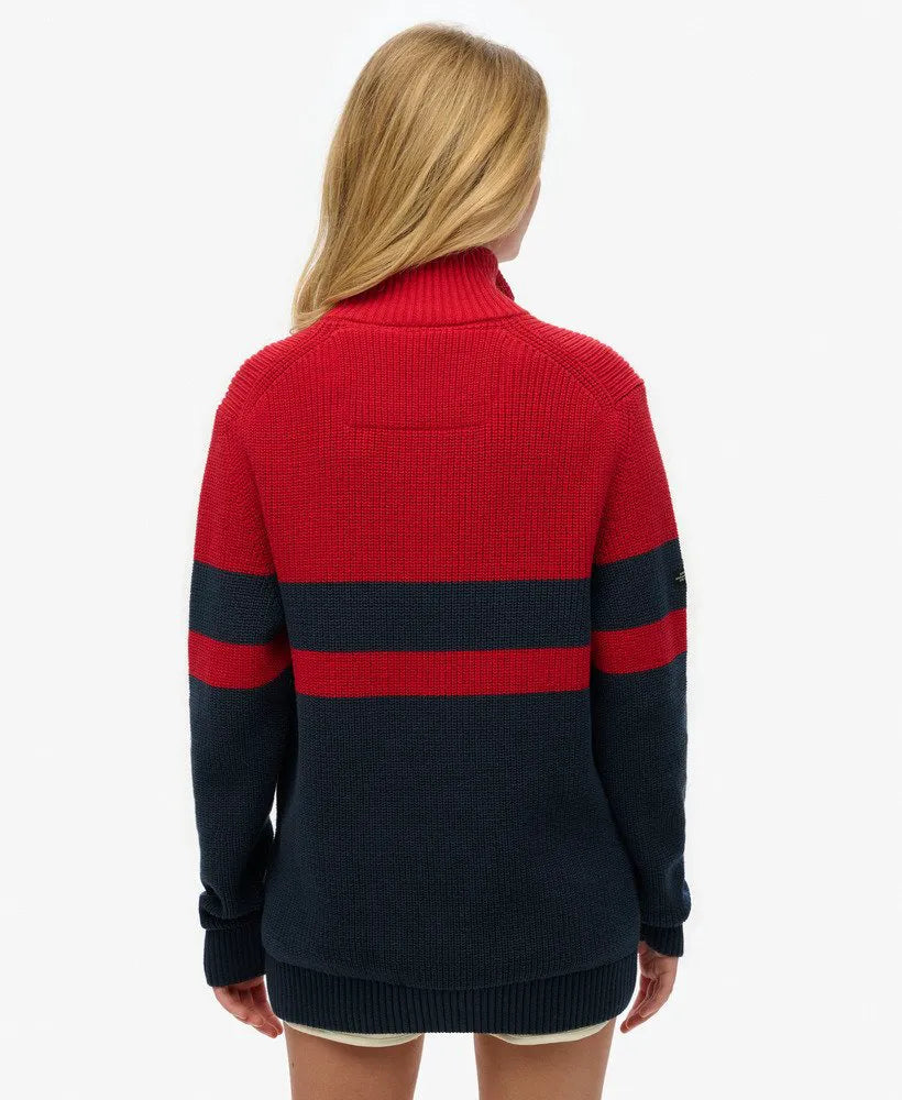 NAVY/RED