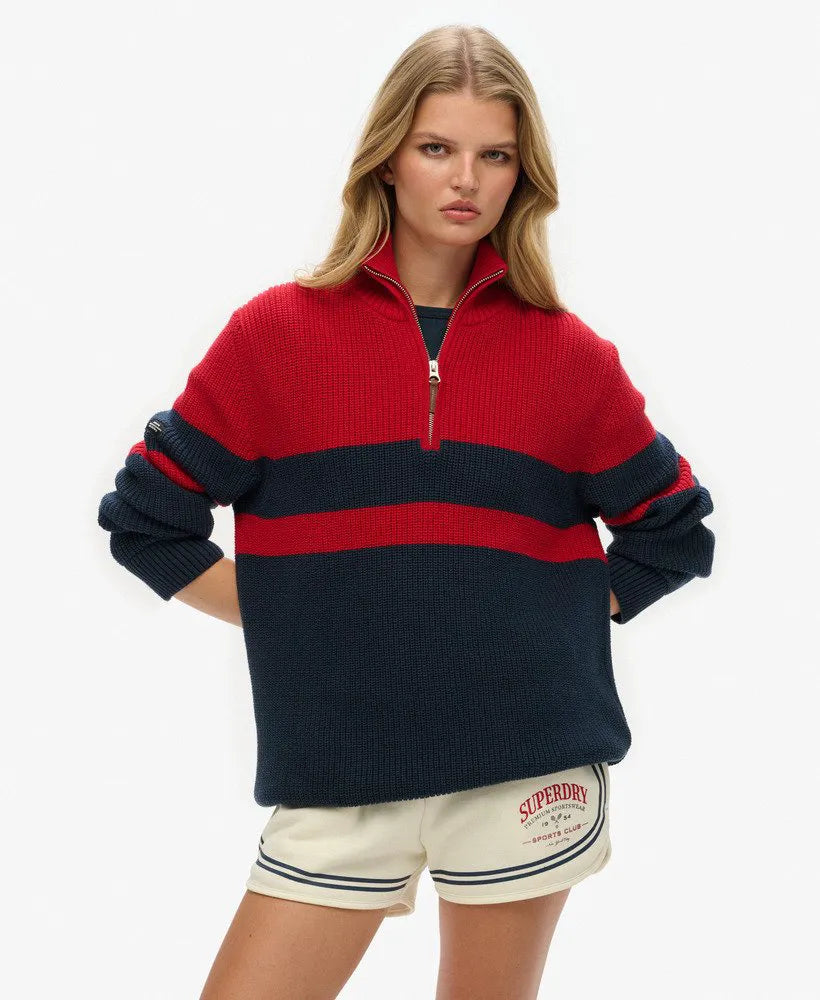 NAVY/RED