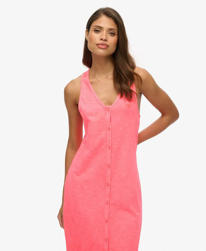 Beach Jersey Midi Dress