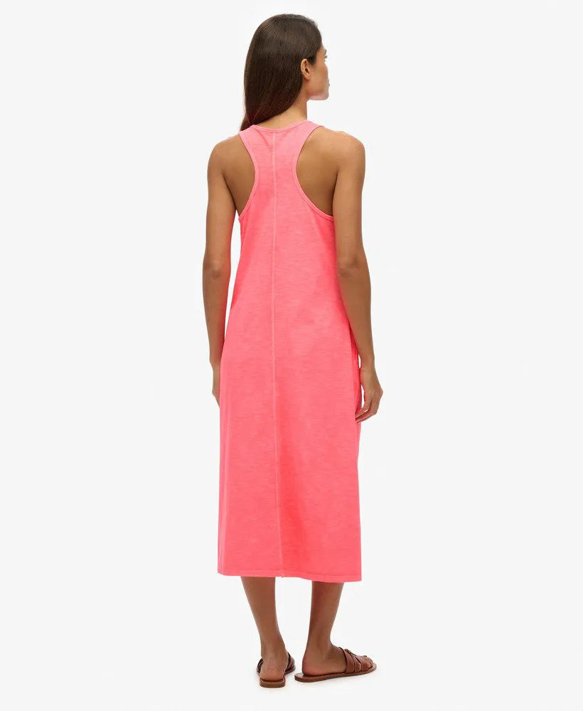 Beach Jersey Midi Dress