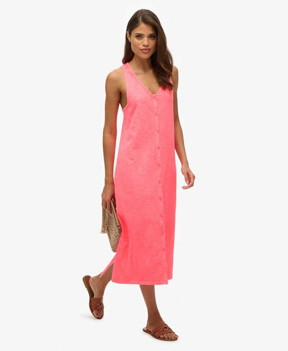 Beach Jersey Midi Dress