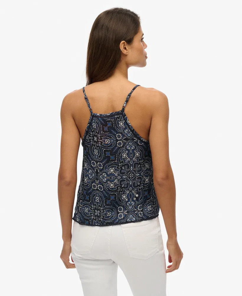 Paisley Bandana Navy