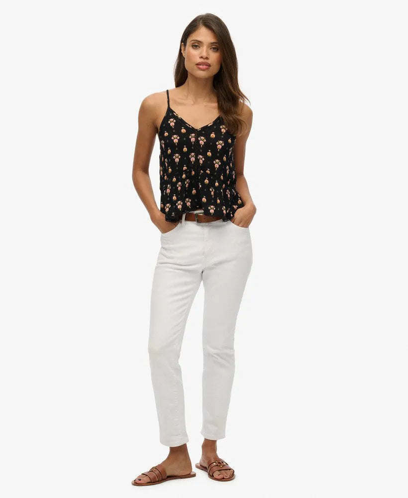 Decorative Sister Print Black