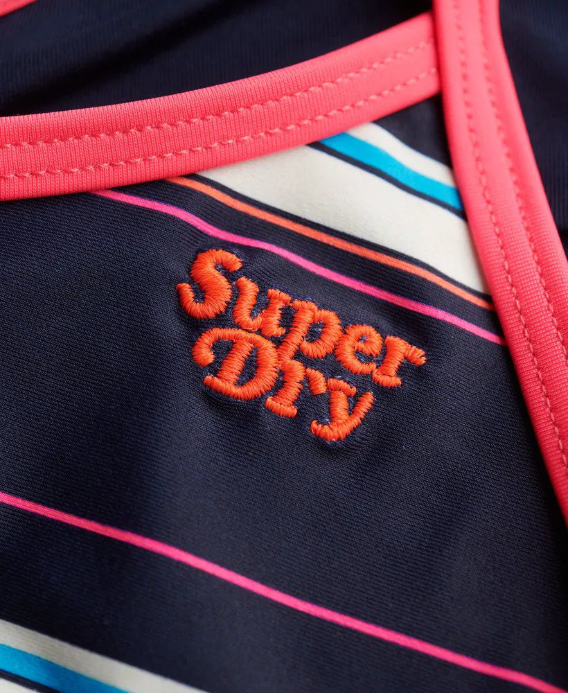 Coral Pop Stripe