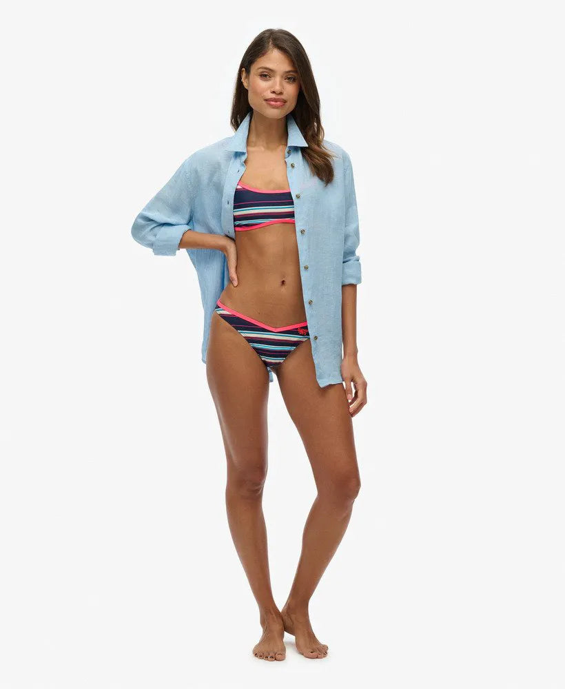 Coral Pop Stripe