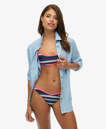 Coral Pop Stripe