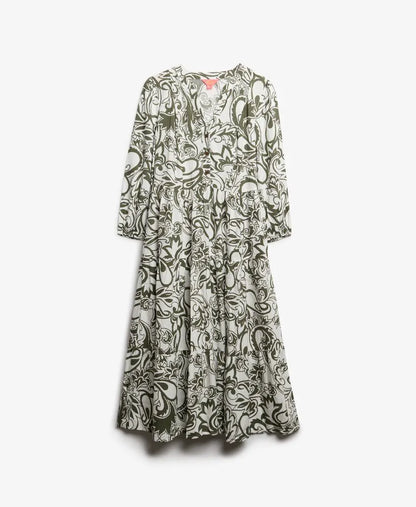 KHAKI PAISLEY