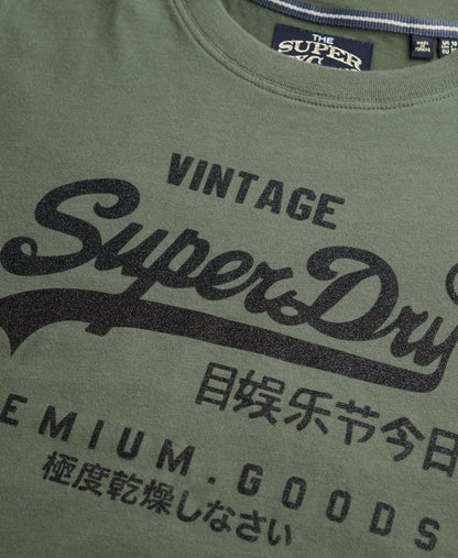 Embellished Vintage Logo Relaxed T-Shirt