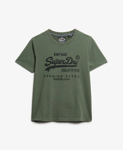 Embellished Vintage Logo Relaxed T-Shirt