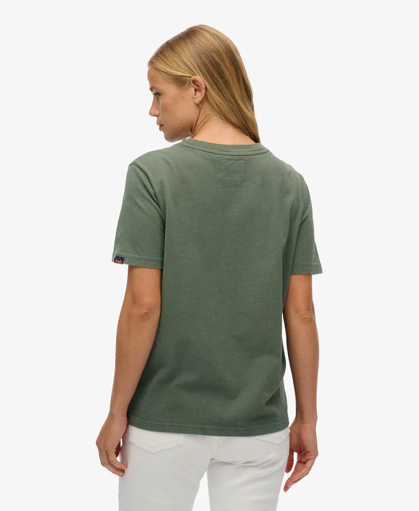 Embellished Vintage Logo Relaxed T-Shirt
