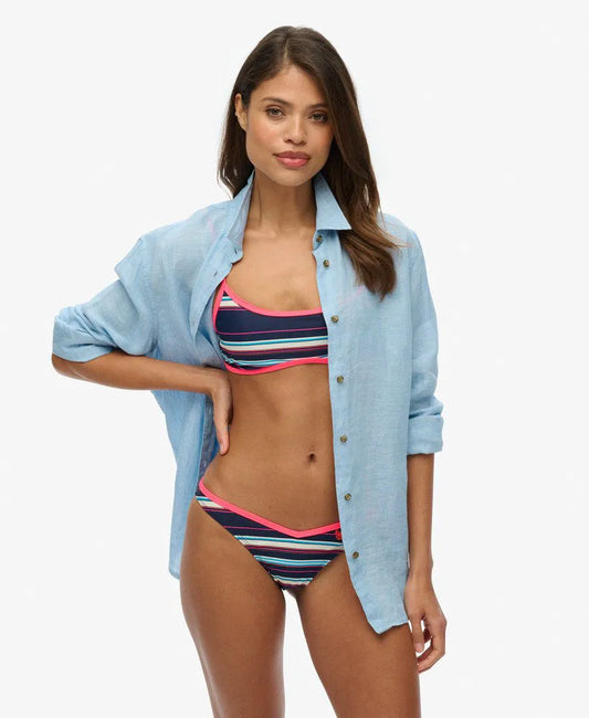Coral Pop Stripe