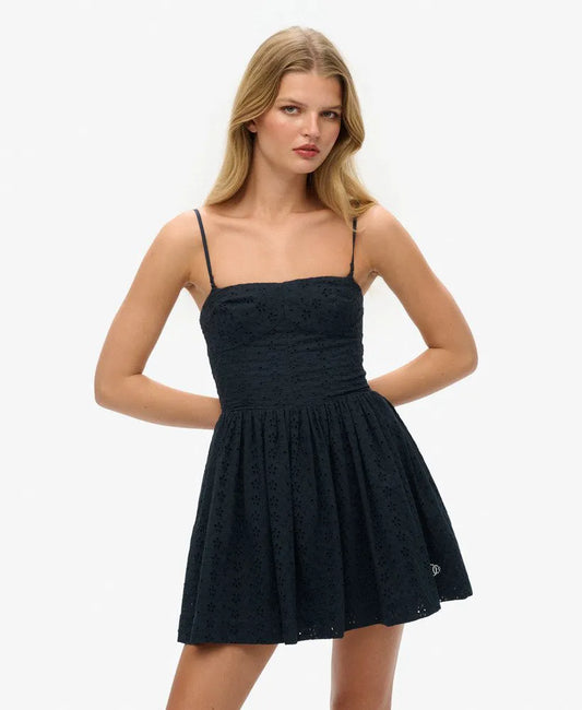 Eclipse Navy Broderie