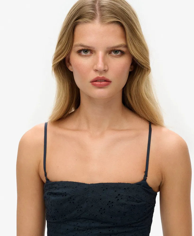 Eclipse Navy Broderie
