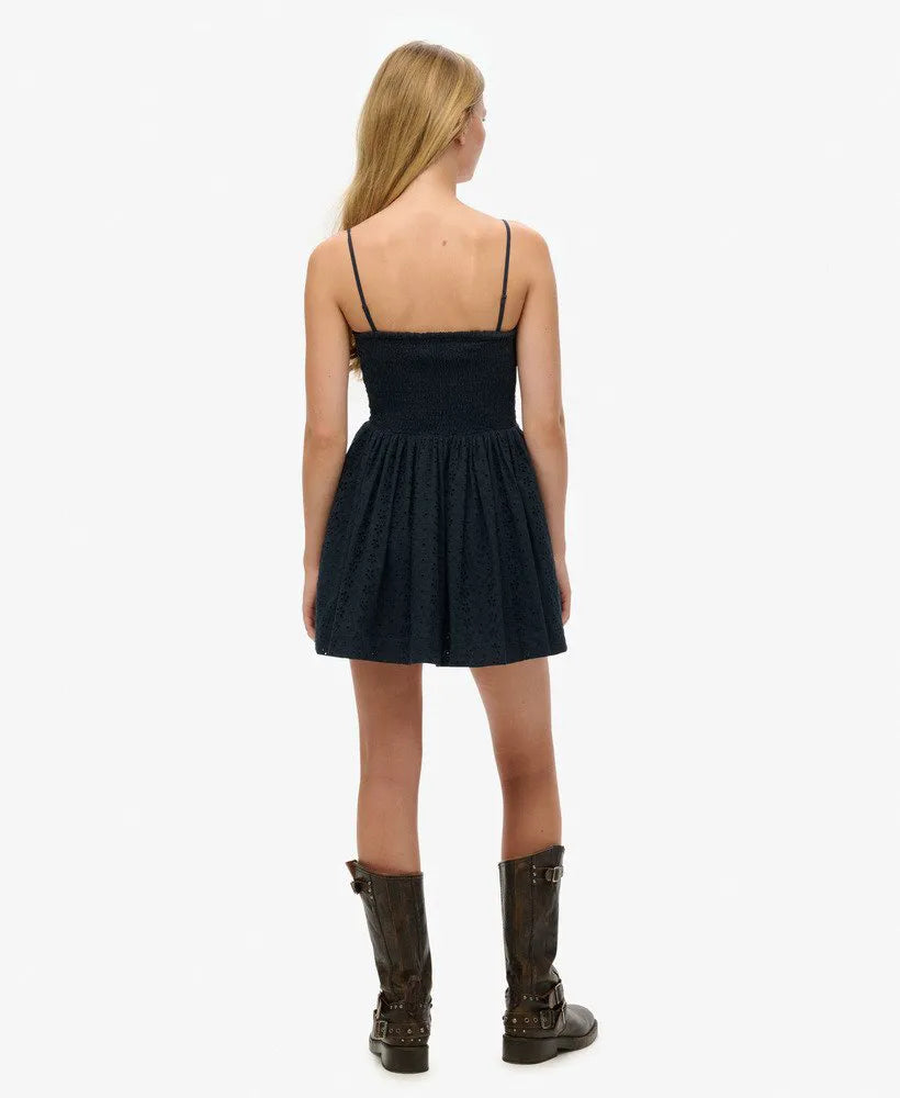 Eclipse Navy Broderie