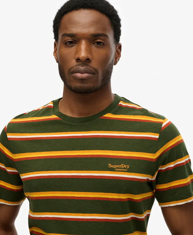 Army Green 90s Stripe