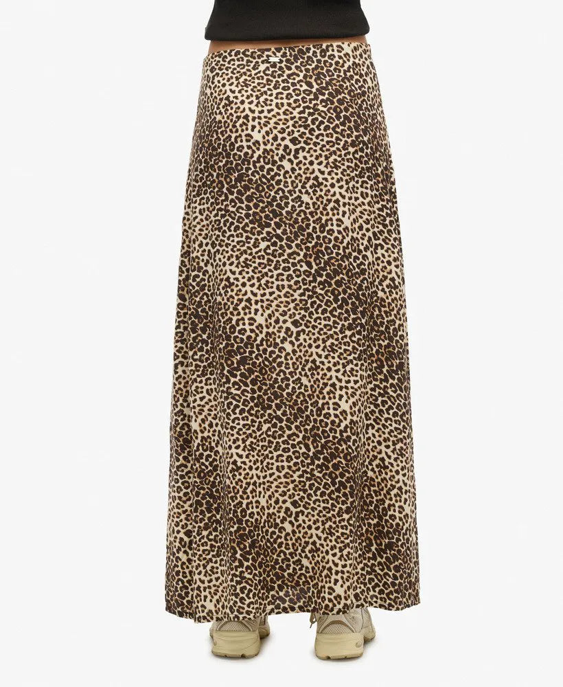 Column Maxi Skirt