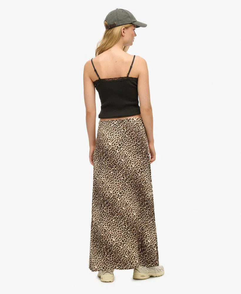 Column Maxi Skirt