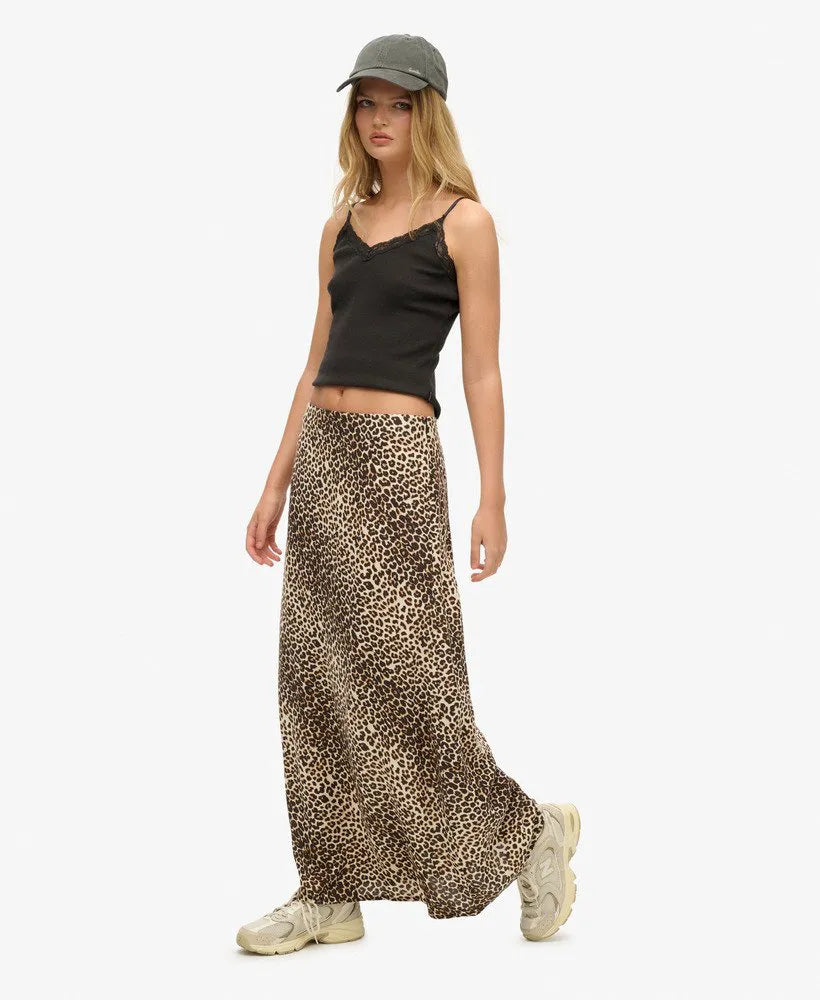 Column Maxi Skirt