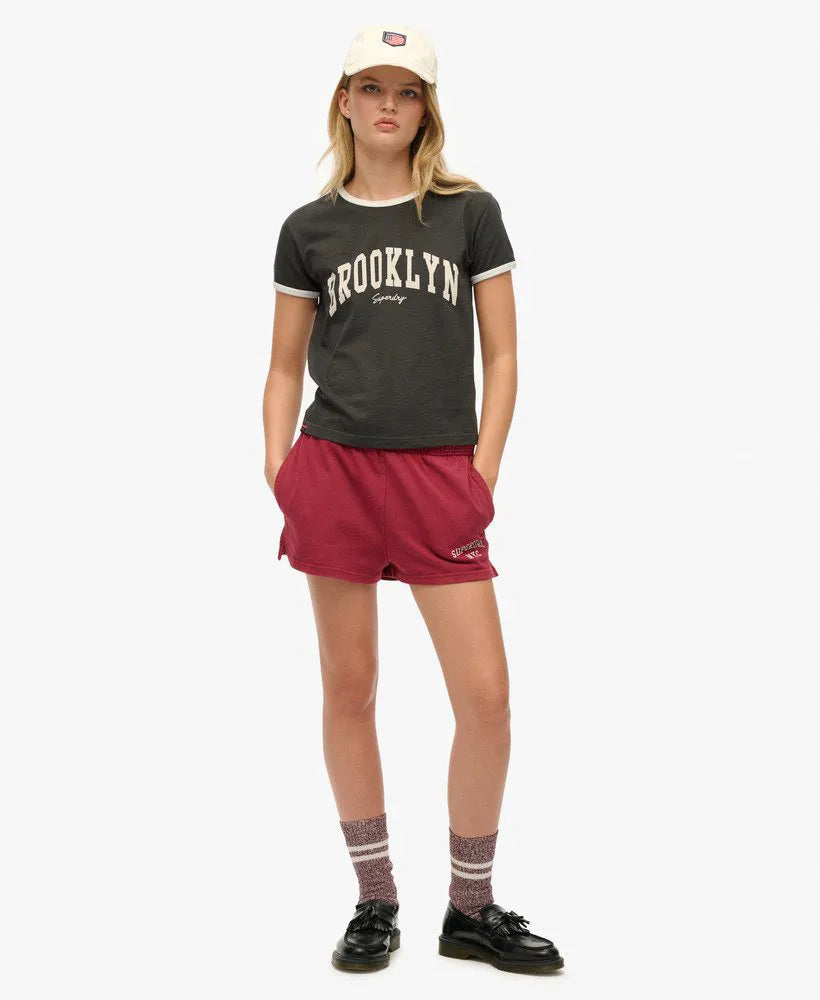 Athletic Essential Ringer Fitted T-Shirt