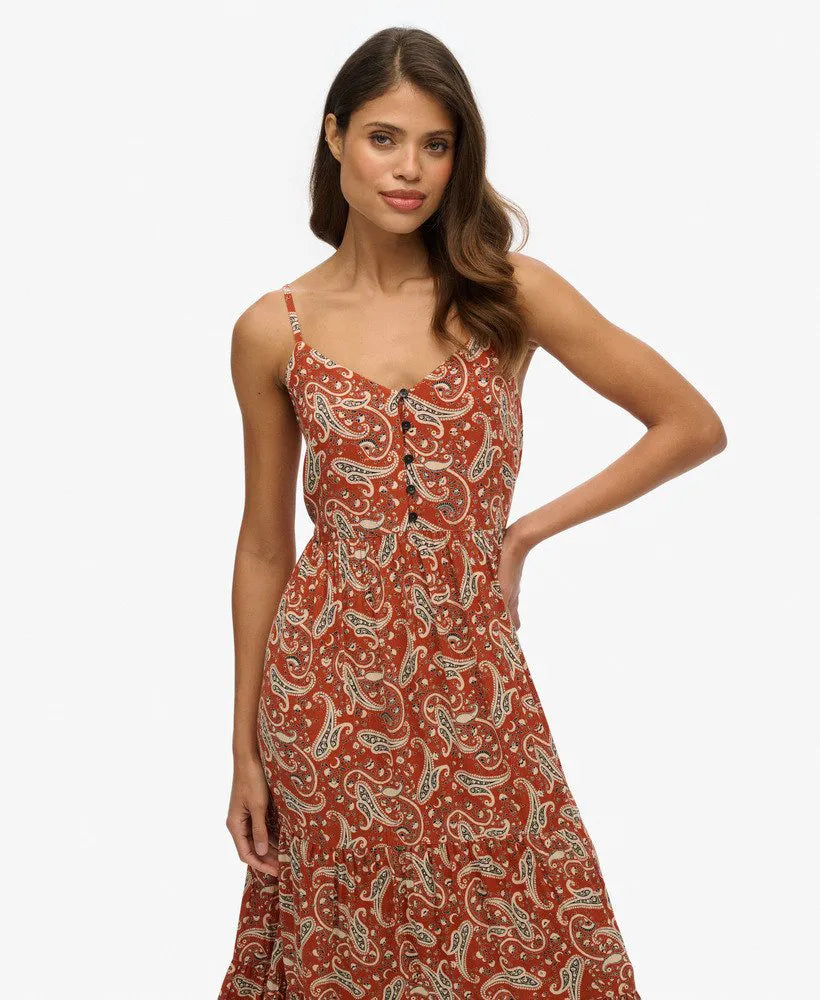 Boho Paisley Brown