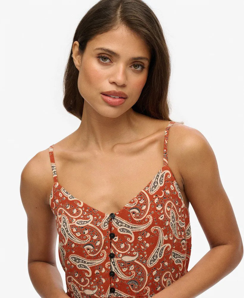 Boho Paisley Brown