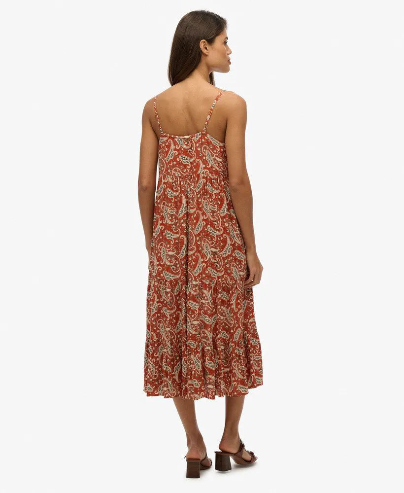 Boho Paisley Brown