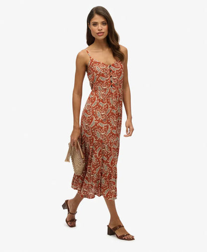 Boho Paisley Brown