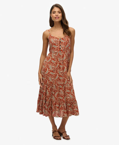 Boho Paisley Brown