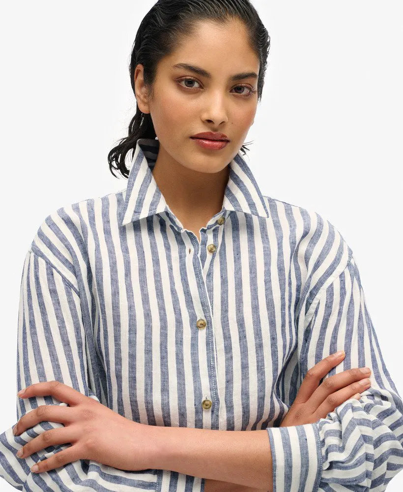 Blue wide stripe