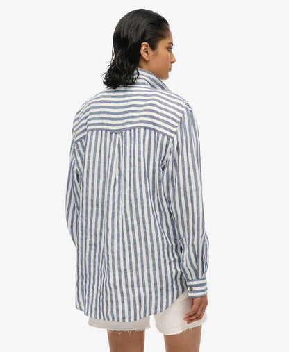 Blue wide stripe