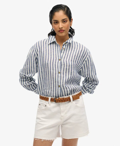Blue wide stripe