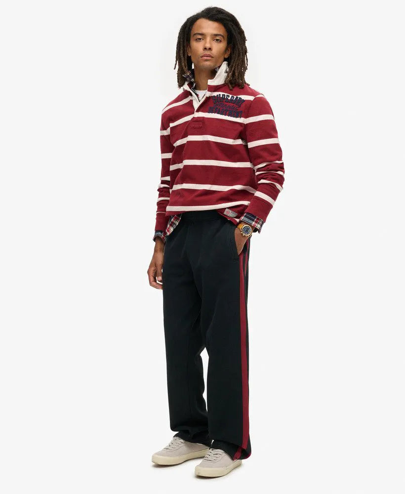 Black/Rich Burgundy