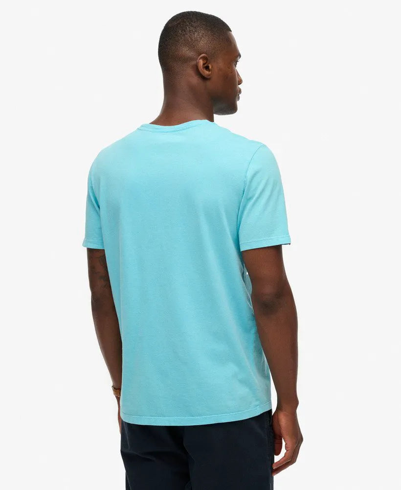 Washed Neon Sky Blue
