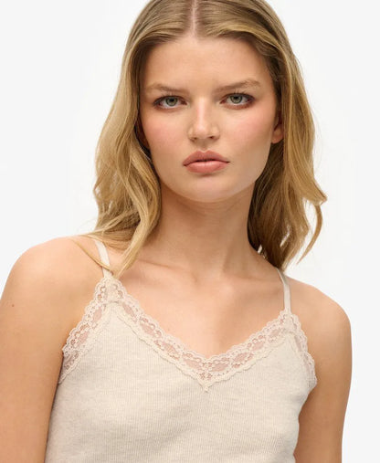 Essential Lace Trim Cami Top