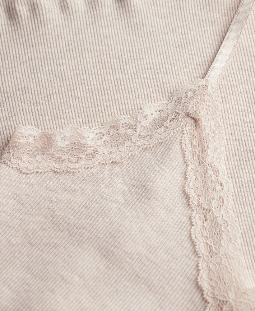 Essential Lace Trim Cami Top