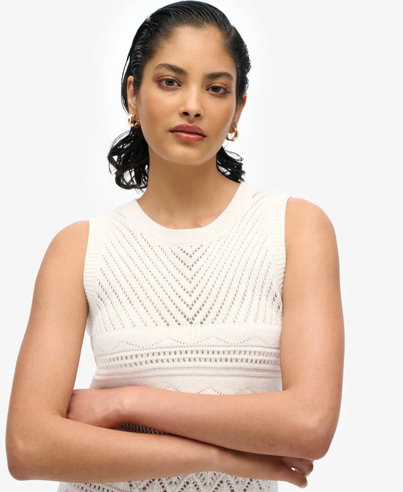 Crochet Mini Dress
