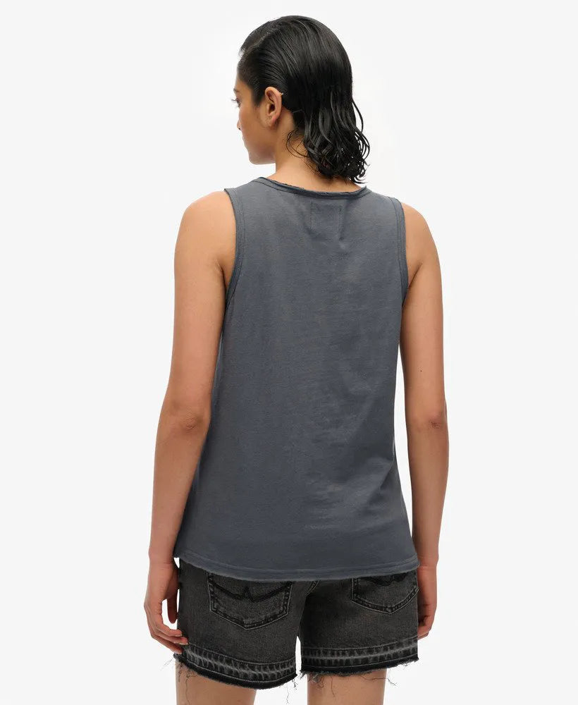 Washed Black Slub