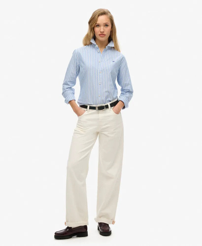 Slim Oxford Long Sleeve Shirt