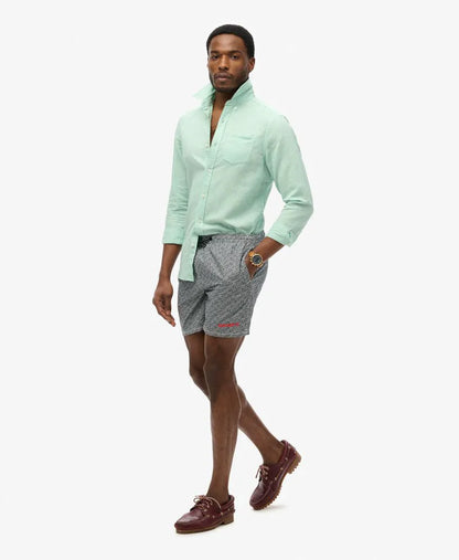 All-Over Print 17-Inch Swim Shorts