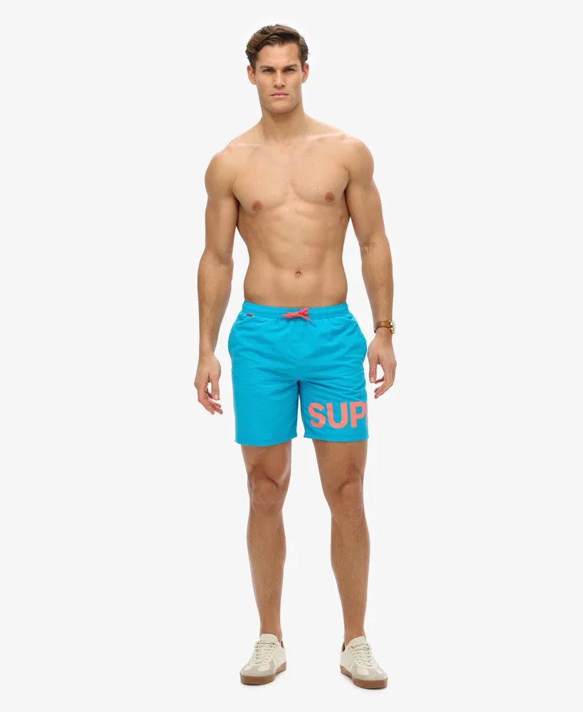 Graphic 17-Inch Swim Shorts
