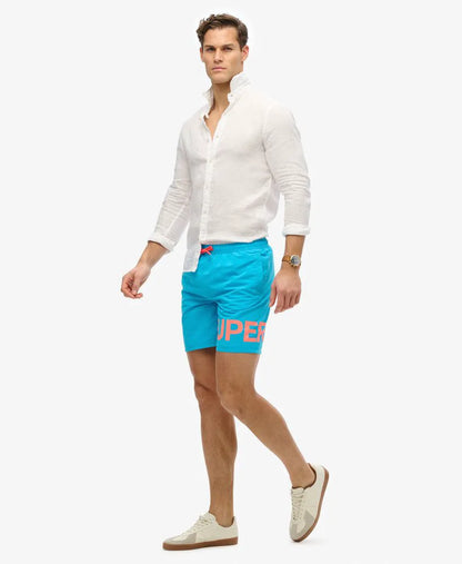 Graphic 17-Inch Swim Shorts