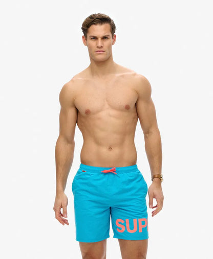 Graphic 17-Inch Swim Shorts